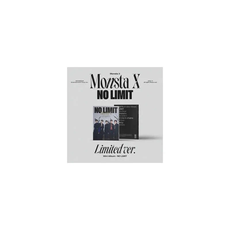 MONSTA X (モンスタ・エックス) - No Limit (限定版) (10th ミニアルバム)
