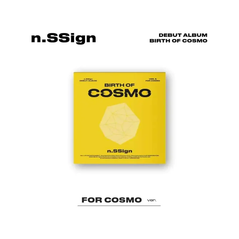 n.SSign (エンサイン) - DEBUT アルバム : BIRTH OF COSMO (COSMO バージョン)