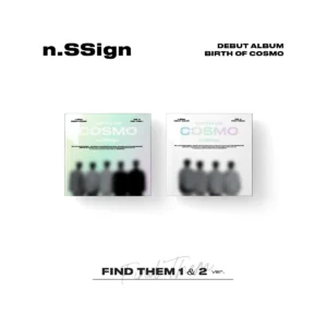 n.SSign (エンサイン) - DEBUT アルバム : BIRTH OF COSMO (FIND THEM 1 or FIND THEM 2 バージョン)