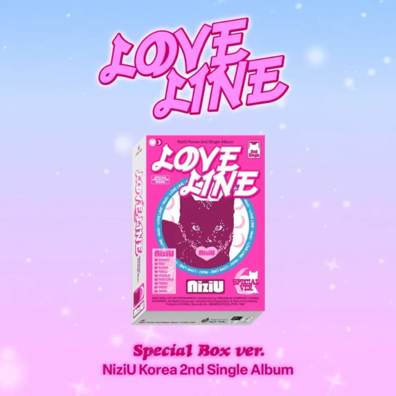 ニジュー (NiziU) - LOVE LINE (スペシャル Box バージョン) (2nd シングル・アルバム)