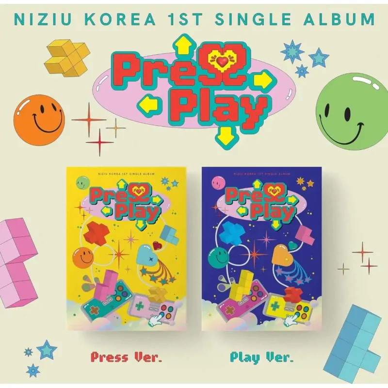 ニジュー (NiziU) - Press Play (Play バージョン) (1st シングル・アルバム)