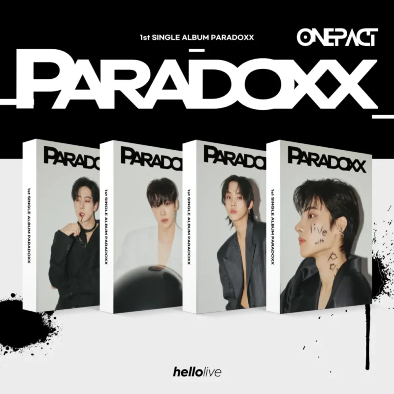 ONE PACT (ワンパクト) - PARADOXX (hello Photocard アルバム) (1st Single)