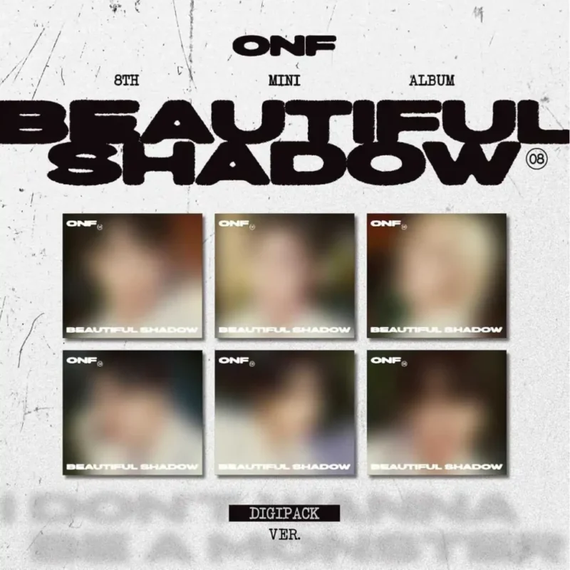 ONF (オンエンオフ) - BEAUTIFUL SHADOW (デジパック バージョン) (8th ミニアルバム)