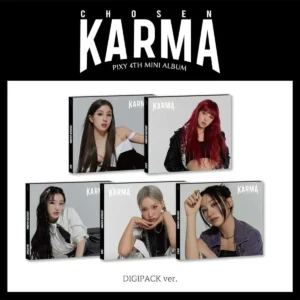 PIXY (ピクシー) - CHOSEN KARMA (デジパック バージョン) (4th ミニアルバム)