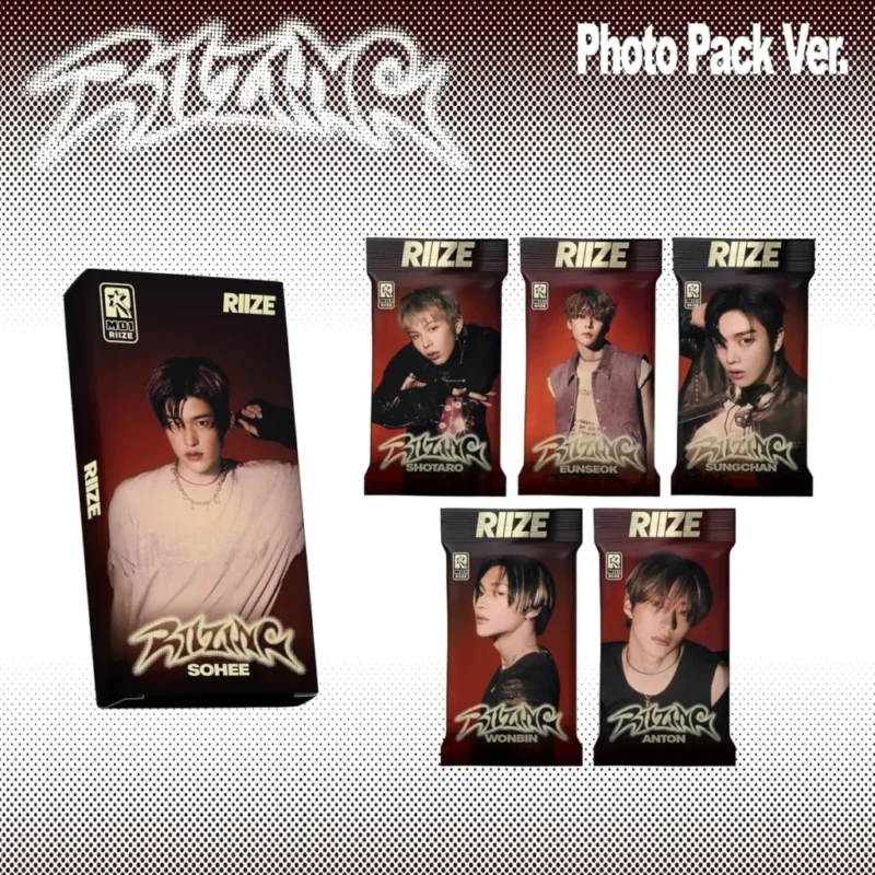 RIIZE (ライズ) - RIIZING (Photo Pack バージョン) (1st ミニアルバム)