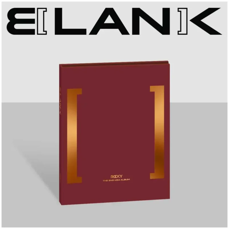 ラキ (ROCKY) - BLANK (Burgundy バージョン) (2nd ミニアルバム)