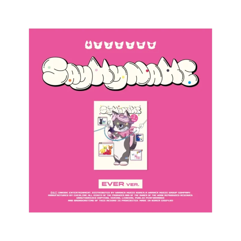 SAY MY NAME (セイマイネーム) - SAY MY NAME (EVER MUSIC アルバム)  (1st ミニアルバム)