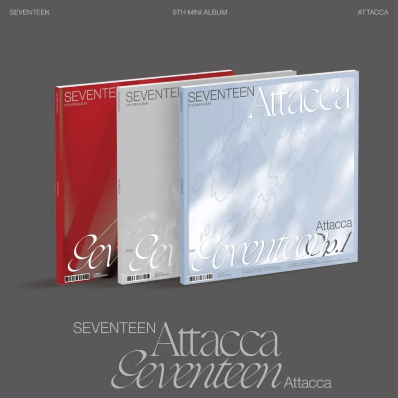 SEVENTEEN (セブンティーン) - Attacca (ランダム バージョン) (9th ミニアルバム)