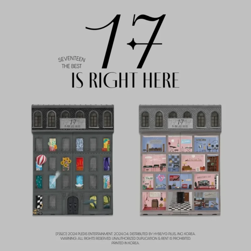 SEVENTEEN (セブンティーン) - BEST アルバム '17 IS RIGHT HERE' (HERE バージョン)