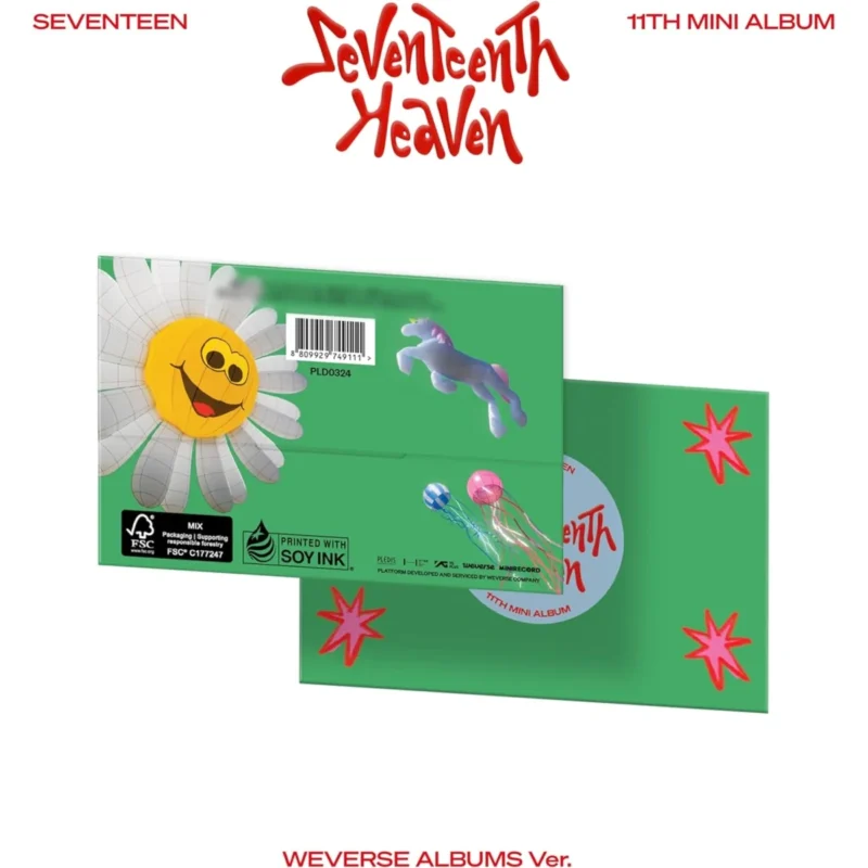 SEVENTEEN (セブンティーン) - SEVENTEENTH HEAVEN (Weverse アルバムs バージョン) (11th ミニアルバム)