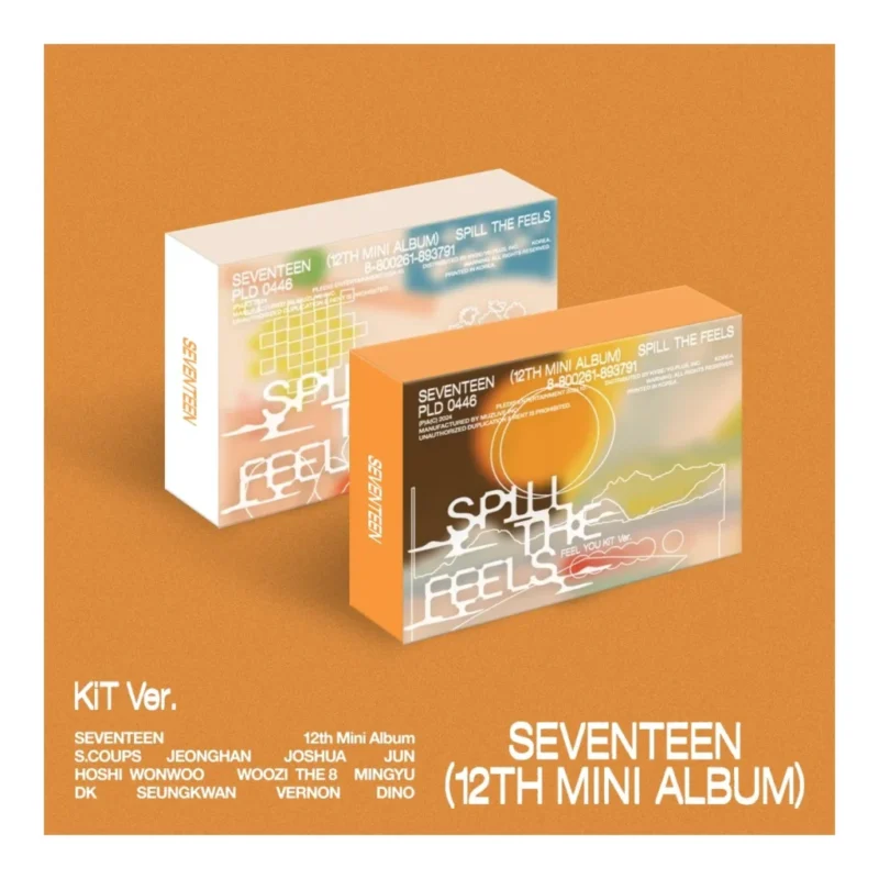 SEVENTEEN (セブンティーン) - SPILL THE FEELS (FEEL NEW KiT バージョン) (12th ミニアルバム)