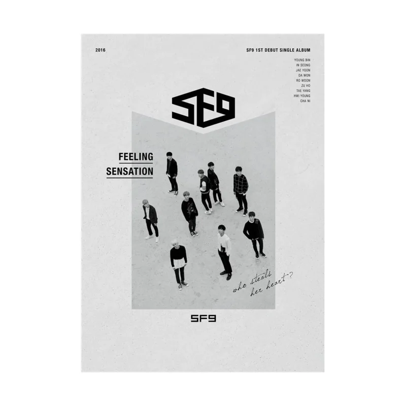 SF9 - 1st Debut シングル・アルバム Feeling Sensation