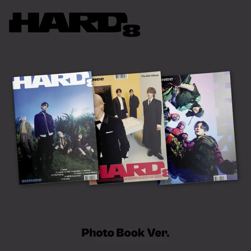 SHINee (シャイニー) - HARD (フォトブック バージョン) (8th アルバム)