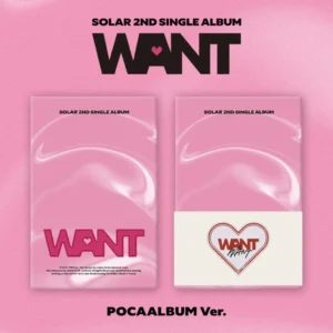 ソーラー (Solar) - WANT (POCAアルバム バージョン) (2ND シングル・アルバム)