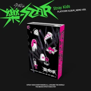 Stray Kids (ストレイキッズ, スキズ) - 樂-STAR Rock Star (PLATFORM アルバム NEMO バージョン) (ミニアルバム)