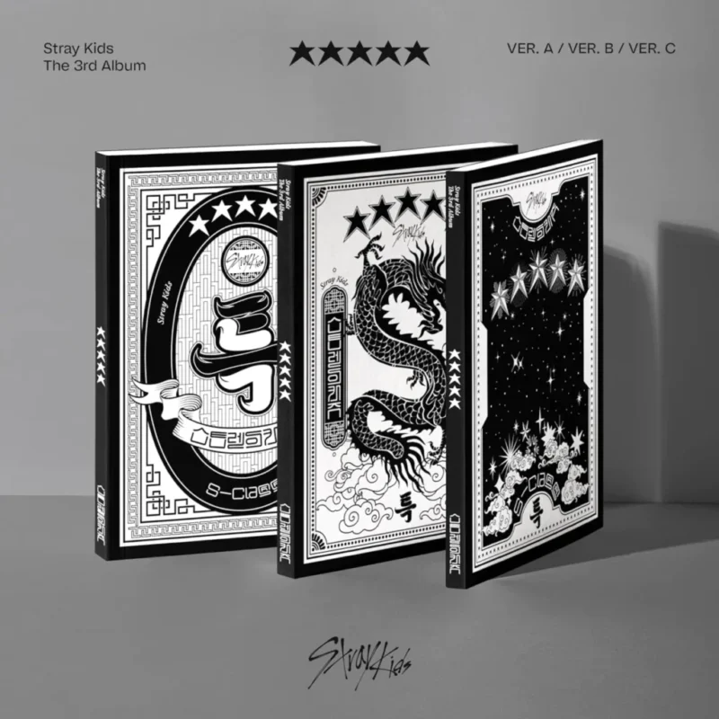 Stray Kids (ストレイキッズ, スキズ) - ★★★★★ (5-STAR, C バージョン) (3rd アルバム)