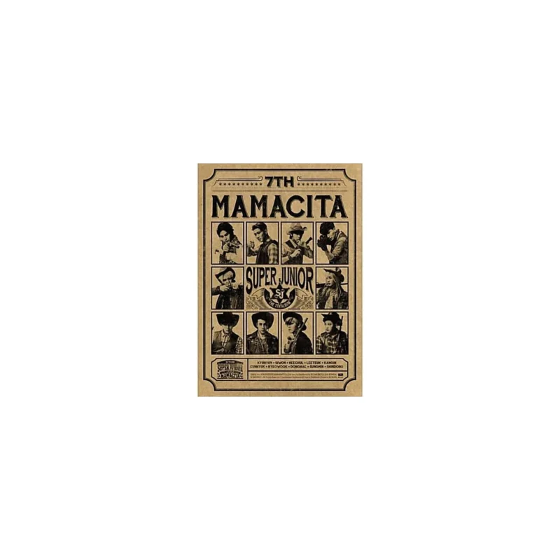 SUPER JUNIOR (スーパージュニア) - 7th アルバム Mamacita (B バージョン)