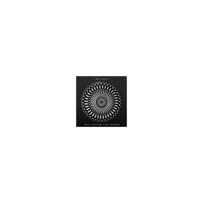 SOL (TAEYANG) - Solar 2010 Taeyang Live Concert DVD