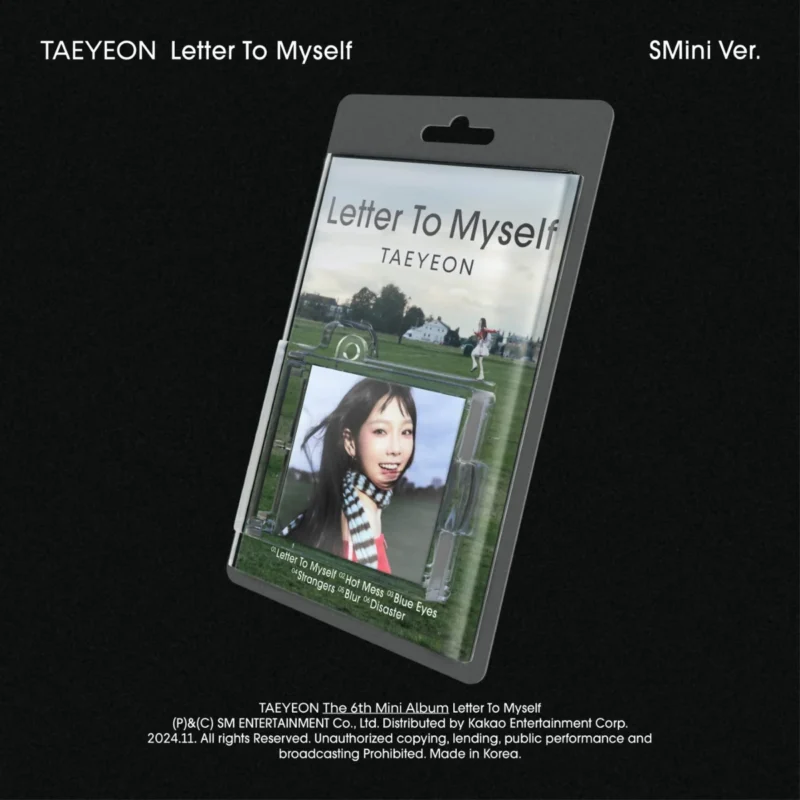 テヨン (TAEYEON) - Letter To Myself (SMini バージョン) (6th ミニアルバム)