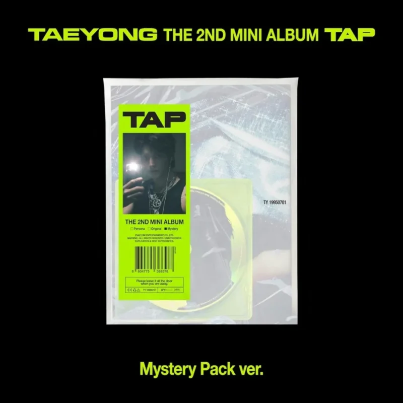 TAEYONG (テヨン) - TAP (Mystery Pack バージョン) (2nd ミニアルバム)