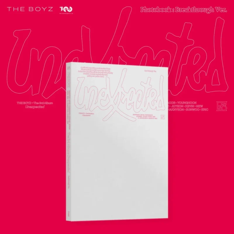 THE BOYZ (ザボーイズ) - Unexpected (Breakthrough フォトブック バージョン) (ランダム) (3rd アルバム)