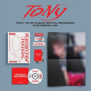 TONY - SPATIAL RECORDER (PHOTOBOOK バージョン) (1st ミニアルバム)