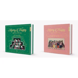 トゥワイス (TWICE) - 1st アルバム Repackage Merry & Happy (Random バージョン)