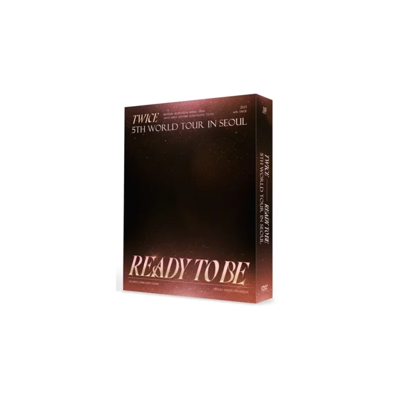 トゥワイス (TWICE) - 5TH WORLD TOUR [READY TO BE] IN SEOUL DVD