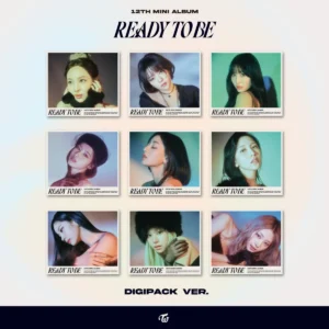 トゥワイス (TWICE) - READY TO BE (Digipack バージョン) (12th ミニアルバム)