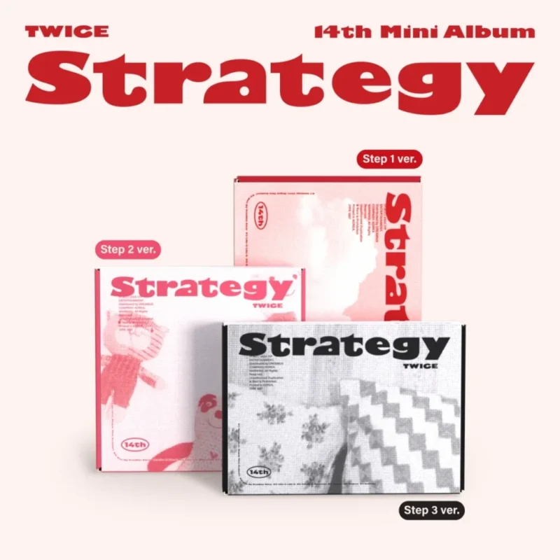 トゥワイス (TWICE) - STRATEGY (Step 1 バージョン) (14th ミニアルバム)
