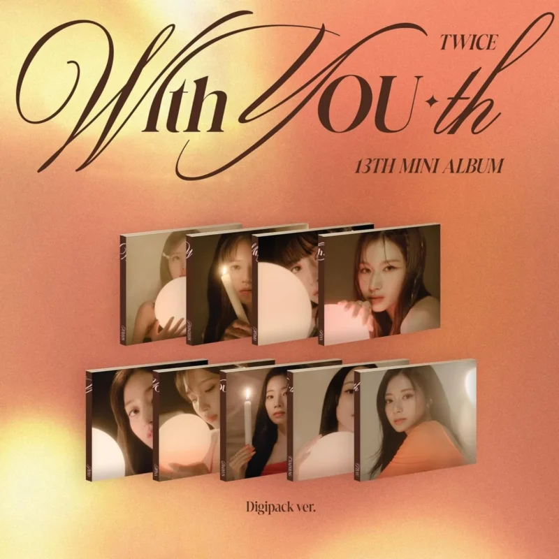 TWICE (トゥワイス) - With YOU-th (デジパック バージョン) (13th ミニアルバム)