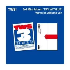 トゥアス (TWS) - TRY WITH US (Weverse バージョン) (3rd ミニアルバム)