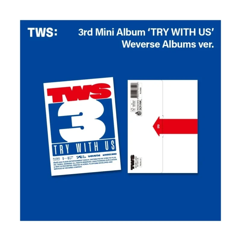 TWS (トゥアス) - TRY WITH US (Weverse バージョン) (3rd ミニアルバム)