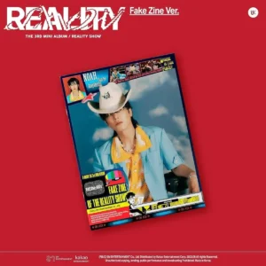 ユンホ (U-KNOW) - 3rd ミニアルバム Reality Show (Fake Zine バージョン)