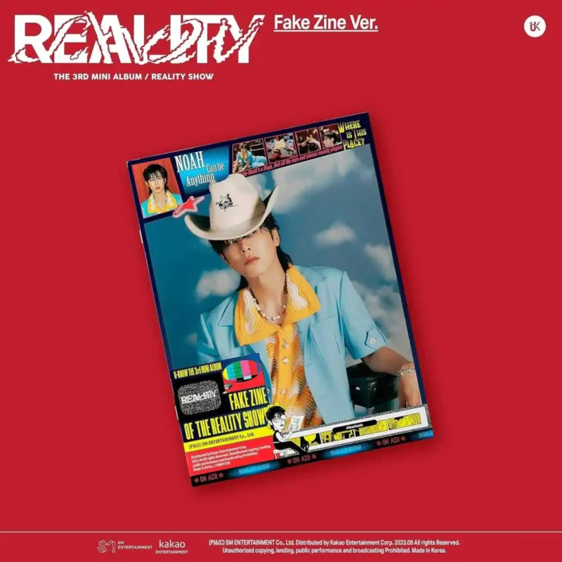 ユンホ (U-KNOW) - 3rd ミニアルバム Reality Show (Fake Zine バージョン)