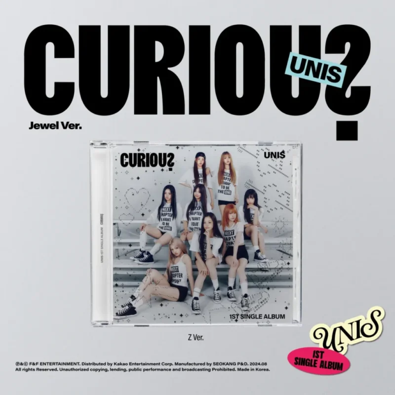 UNIS (ユニス) - CURIOUS (1st シングル・アルバム) (ジュエルケース バージョン)