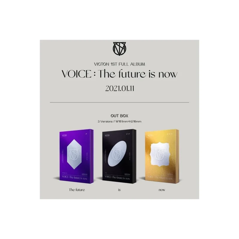VICTON (ビクトン) -  1st アルバム The future is now (Random バージョン)
