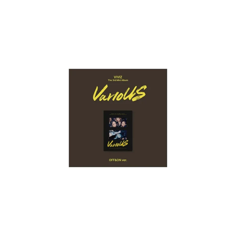 VIVIZ (ビビジ) - VarioUS (Photobook) (OFF&ON バージョン) (3rd ミニアルバム)