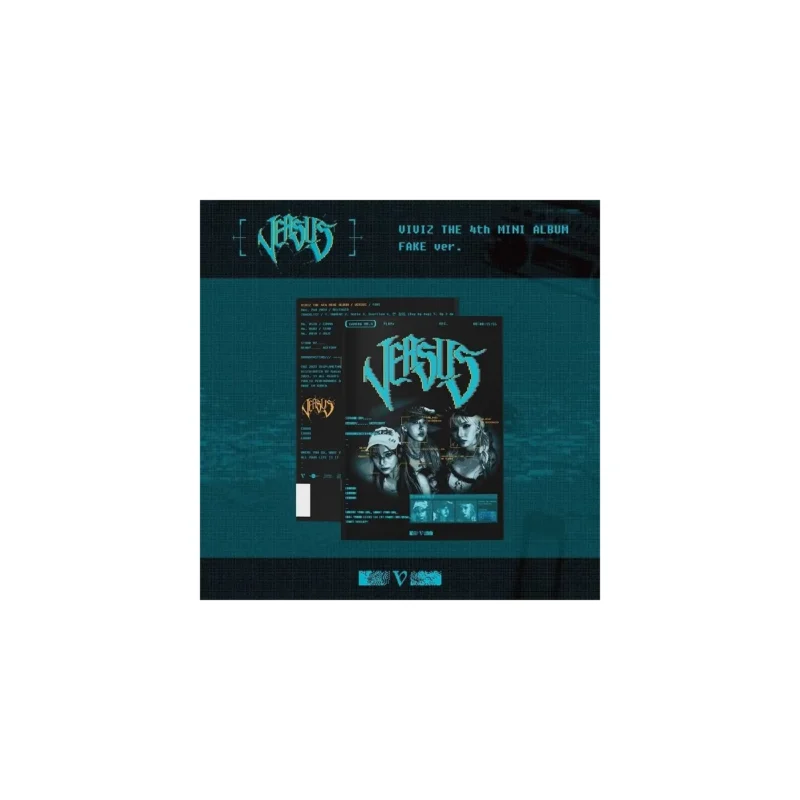 VIVIZ (ビビジ) - VERSUS (Photobook, Fake バージョン) (4th ミニアルバム)