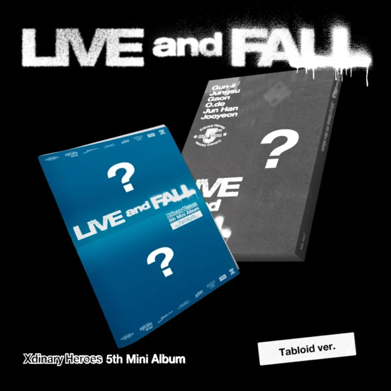 Xdinary Heroes (エクスディナリー・ヒーローズ) - LIVE and FALL (Tabloid バージョン) (5th ミニアルバム)