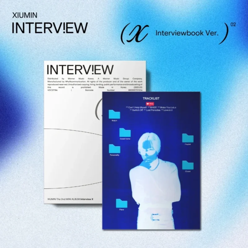 XIUMIN (シウミン) - Interview X (Interviewbook バージョン)