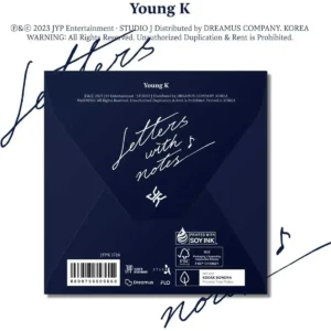 ヨンケイ (Young K, DAY6) - Letters with notes (デジパック バージョン)