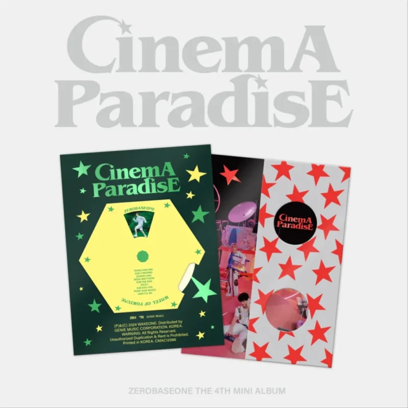 ZEROBASEONE (ゼロベースワン) - CINEMA PARADISE (Romance バージョン) (4th ミニアルバム)